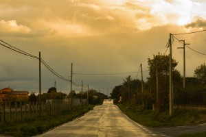 Strada secondaria di Campagna