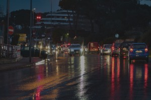 Strada pericolosa per incidente